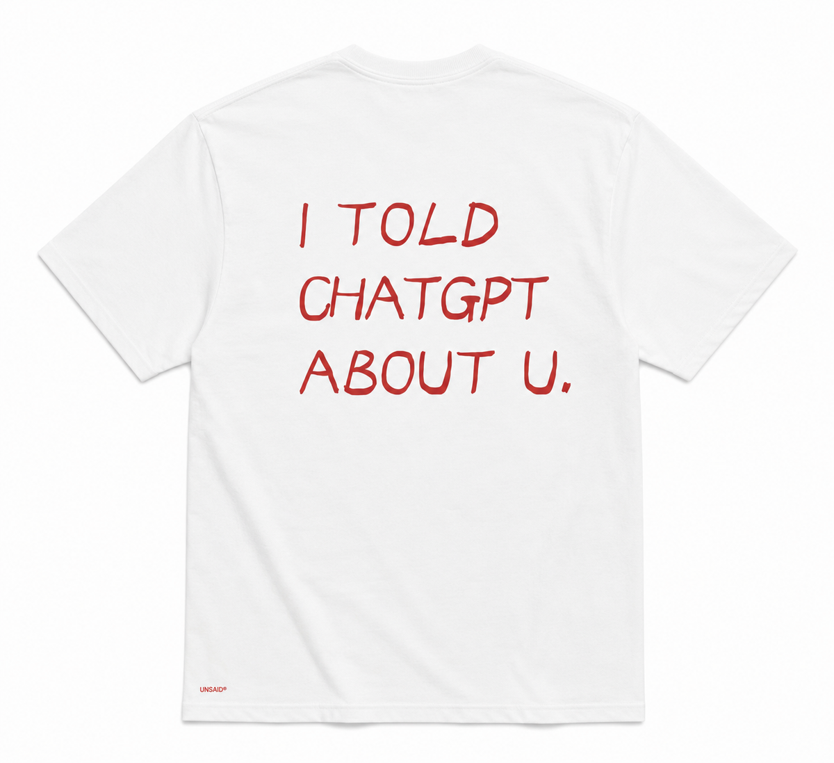 I TOLD CHAT GPT ABOUT YOU.