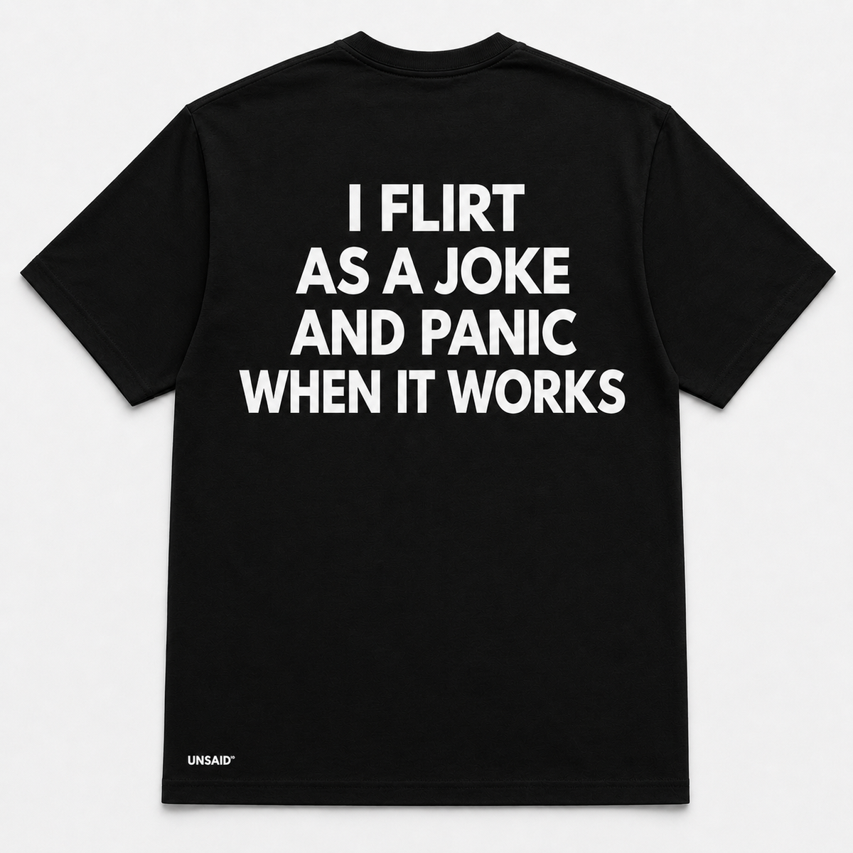 I FLIRT AS A JOKE AND PANIC WHEN IT WORKS
