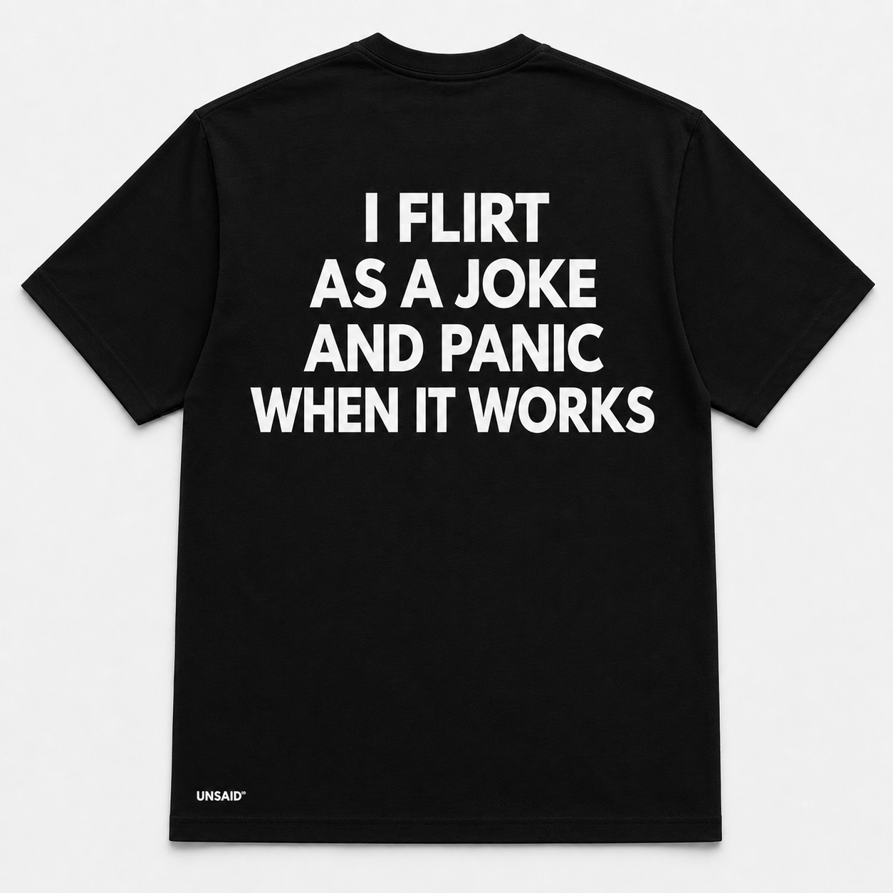 I FLIRT AS A JOKE AND PANIC WHEN IT WORKS