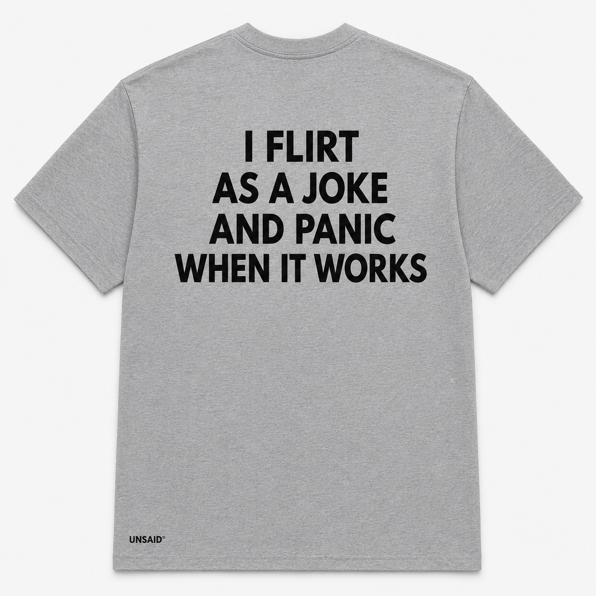 I FLIRT AS A JOKE AND PANIC WHEN IT WORKS