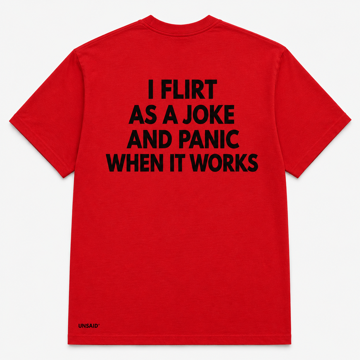 I FLIRT AS A JOKE AND PANIC WHEN IT WORKS